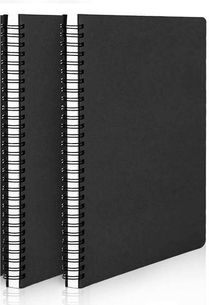 Greeshma Wiro binding diary A5 Diary A5 Diary Single Rule 386 Pages