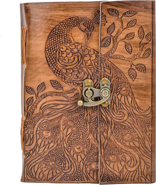 NIZAM HANDICRAFT EMBOSSED A5 Diary UNRULED 200 Pages