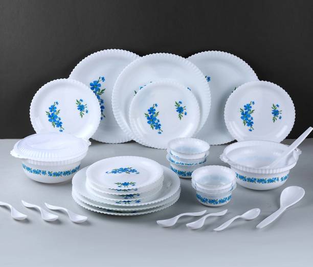 TWINNY PLASTIC Pack of 36 Plastic PLASTIC DINNER SET Dinner Set