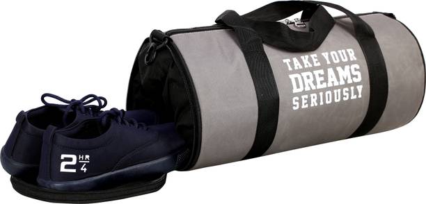 AandMCollective Premium Gym Bag with Shoe Compartment for Sports & Travel