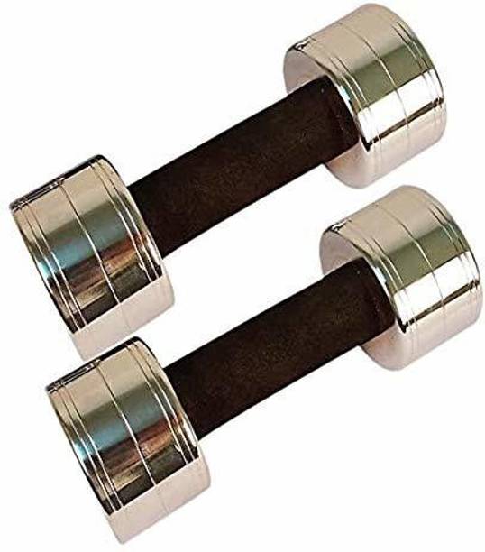 wWAR STEEL ROUND DUMBBELLS 10KG Fixed Weight Dumbbell