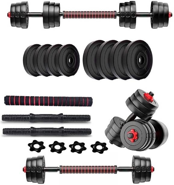 BodyFit Dumbbells Set and Fitness Kit for Men and Women Whole Body Workout Adjustable Dumbbell