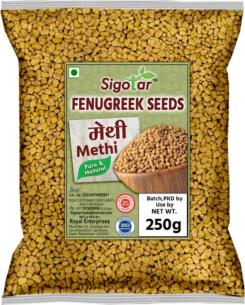 Sigotar Sigotar Methi Seeds 250g | Premium Fenugreek Seeds | Dana Methi Fenugreek Seeds