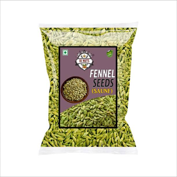 Rjn Organic Fennel Seeds, Natural and Fresh Organic Saunf, Flavorful Saunf Small