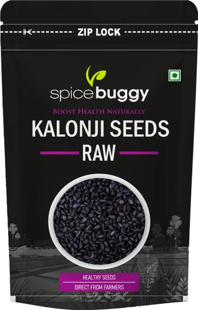 SPICEBUGGY SpiceBuggy Kalonji | Kalaunji | Nigella Seeds | Black Cumin Seeds for hair gowth Cumin Seeds