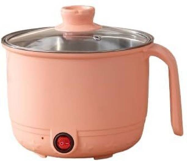 Allova Multipurpose Electric Cooker Pot 1.5L Mini Hot Pot for Cooking Pasta, Soup Electric Pressure Cooker