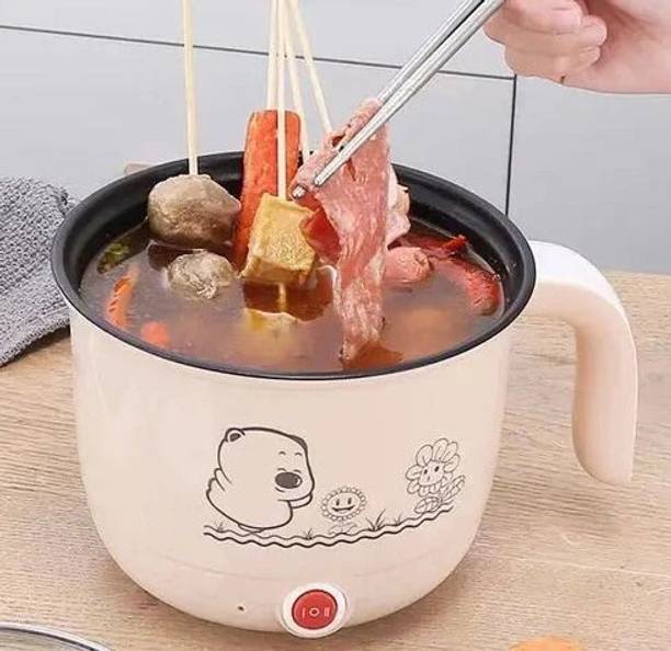 HURE Multi-Function Colorful Electric Cooking Pot/Mini Rice Cooker Rice Cooker, Egg Boiler, Travel Cooker