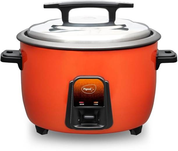 Pigeon Joy 1600 W Big Automatic Multi Cooker Warmer With Single Pot | 2 KG Raw Rice | Electric Rice Cooker