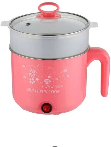 PRATYANG Electric Skillet Noodles Rice Cooker Thermal Insulation Cooking Pot Rice Cooker, Egg Cooker, Food Steamer, Travel Cooker, Slow Cooker