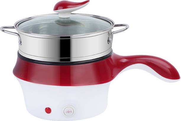 Sahaj Enterprise Multifunction Cooking Pot Noodle Maker Egg Boiler Vegetable and Rice Cooker Slow Cooker