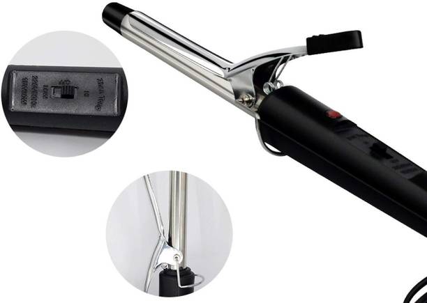 ENMORA SKE-Automatic 47B Hair Curling Iron Rod For Women (Black) FCW10 Hair Curler