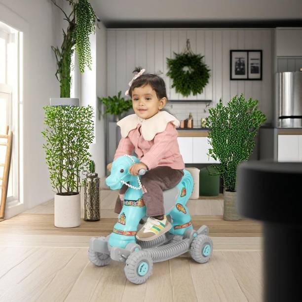 toyprofessor Boys Girl Unisex Playtime Fun for Kids 1-3 Years Rideons & Wagons Non Battery Operated Ride On