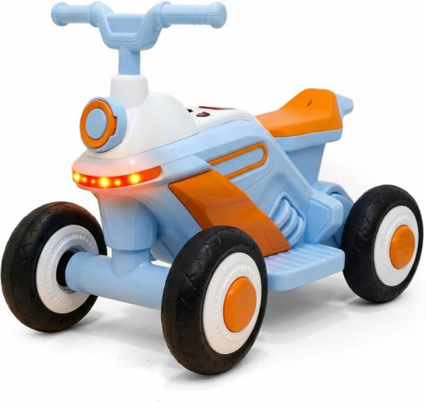 Aditi Toys ATV Bike for kids 3+ Years with Bike with Music, Lights Baby Car 4 Wheeler Bike Battery Operated Ride On