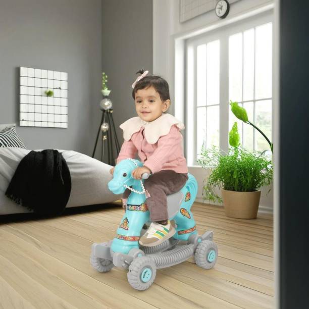 toyprofessor / 2 in 1 Baby Horse Rider with Rocker / Horse Rider for Kids Rideons & Wagons Non Battery Operated Ride On