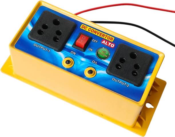 Esptronics 12v DC to AC 220v Converter Alto Gang Box 50 Watt Inverter for Bus,Truck,Car Electronic Components Electronic Hobby Kit