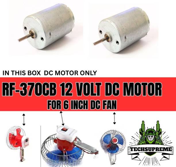 TechSupreme 12V RF370 High Power For 12V DC Fan DC Motor A10 Motor Control Electronic Hobby Kit