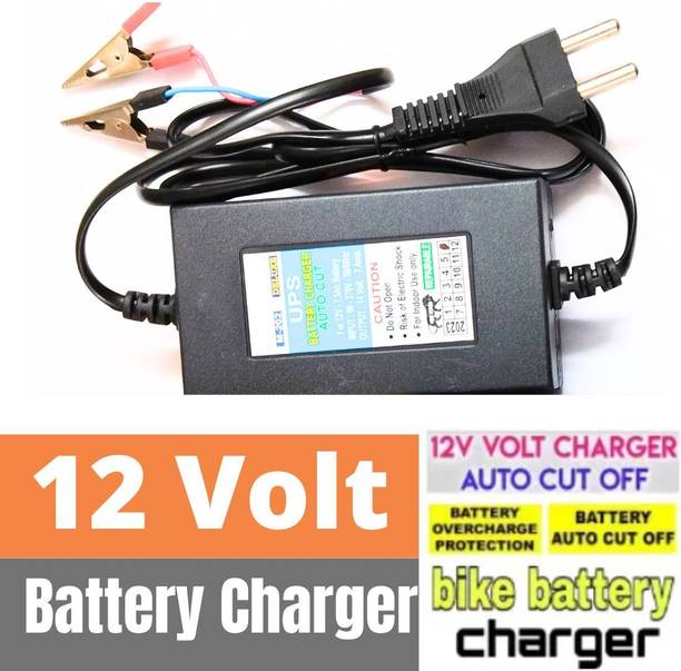 TechSupreme 12 Volt UPS Battery Charger 14 Volt 2 Amp Bike SMPS Power Supply A3 Car Inverter