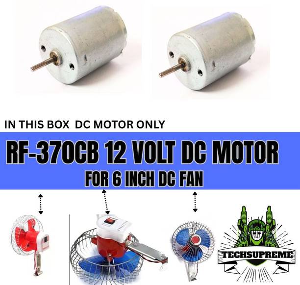 TechSupreme 12V RF370 High Power For 12V DC Fan DC Motor A8 Motor Control Electronic Hobby Kit