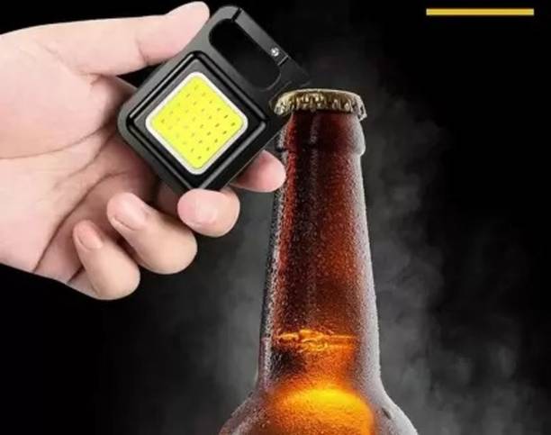 NKPR Useful Led Keychain Flashlight Rechargeable 4 Modes With Bottle Opener_NP407 Torch