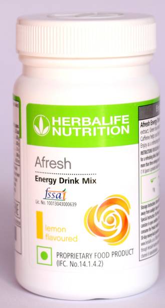 HERBALIFE Afresh Energy Drink Mix - Lemon Flavor Sports Drink