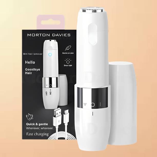 VKLUXE USB Rechargeable Beauty Trimmer for Women Facial Hair Grooming Cordless Epilator