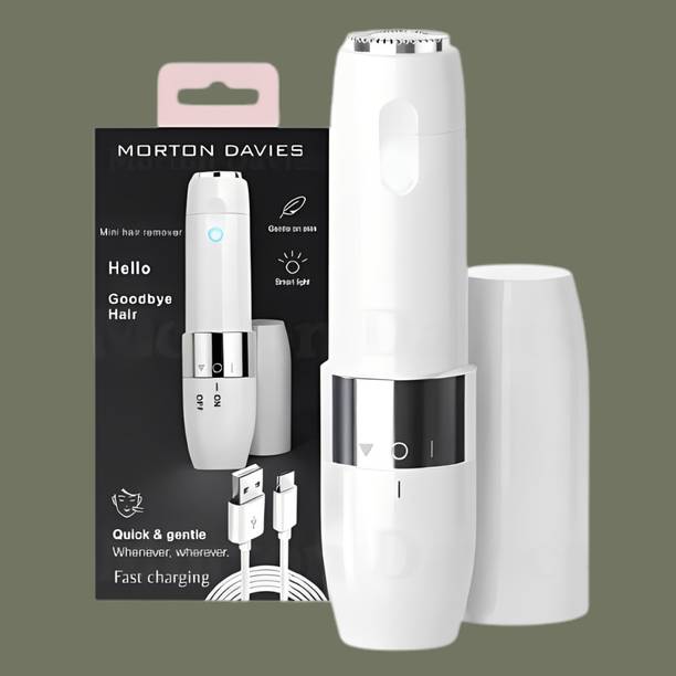 MAXISMART Smooth Electric Hair Remover for Women Precision Facial Grooming Cordless Epilator