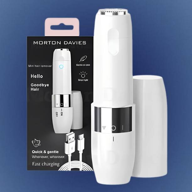 MAXISMART Gentle Precision Facial Hair Shaver for Women Compact Design Cordless Epilator