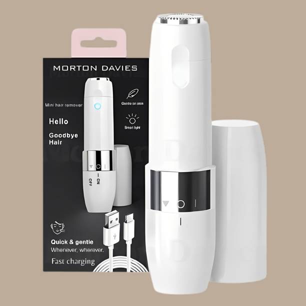 MAXISMART Gentle Electric Facial Hair Removal Tool for Women Everyday Care Cordless Epilator