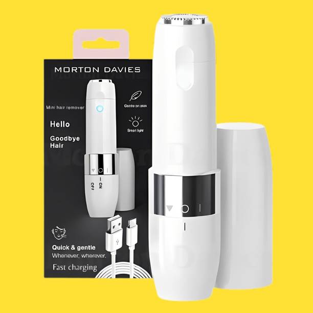 MAXISMART Portable Face Hair Removal Tool for Women USB Rechargeable Design Cordless Epilator