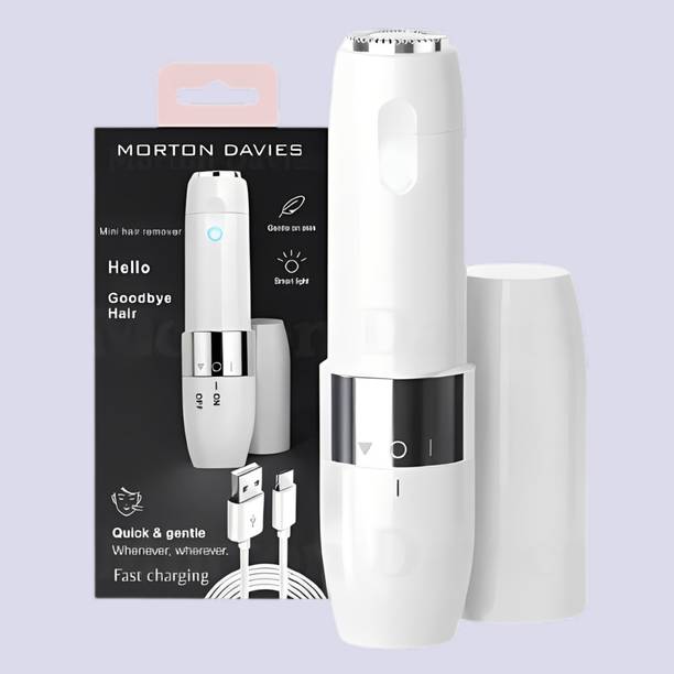 MAXISMART USB Facial Hair Removal Device for Women Lightweight Compact Tool Cordless Epilator
