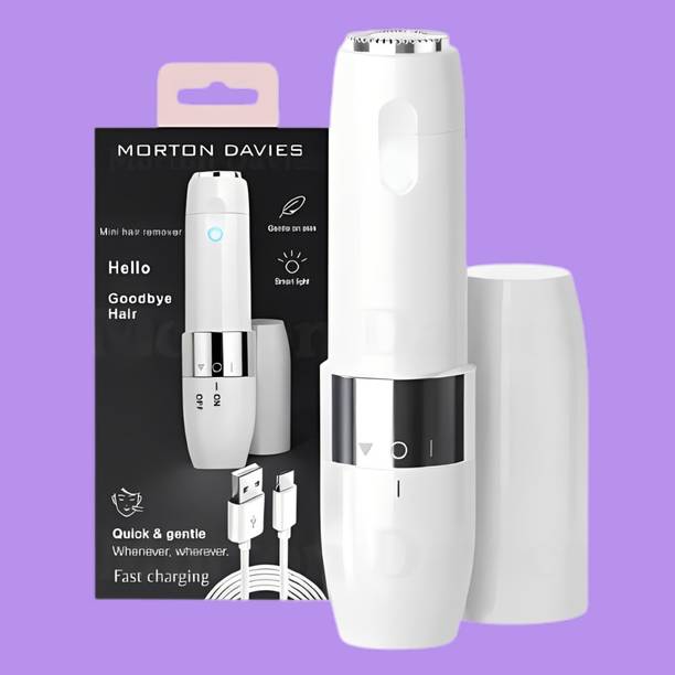 MAXISMART Electric Facial Hair Grooming Tool for Women Smooth Finish Cordless Epilator