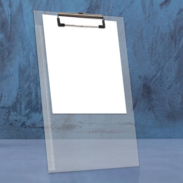 BOOKFORD Amazing Paper Clipboard Drawing/Writing/Exam board with Clip & Elastic - Sturdy