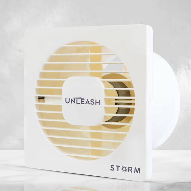 unleash Storm 6 inch Axial Ventilation Exhaust Fan For Kitchen| Bathroom 150 mm Exhaust Fan