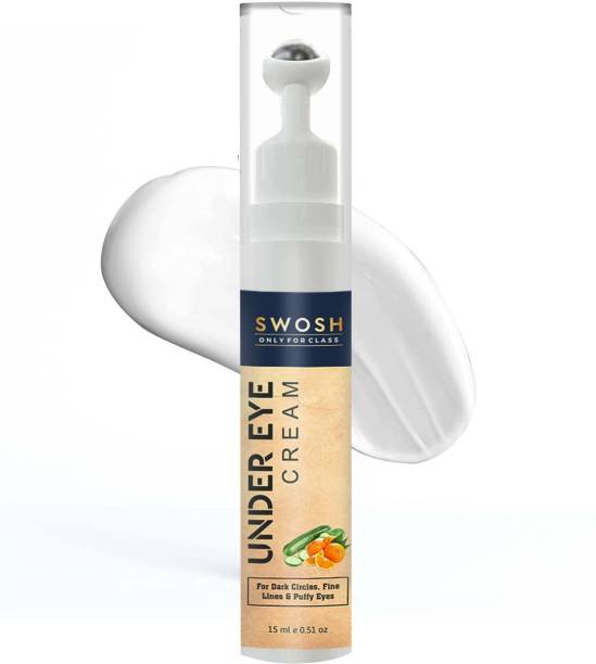 SWOSH Under Eye Cream For Men, Helps Remove Dark Circles & Under Eye Wrinkles