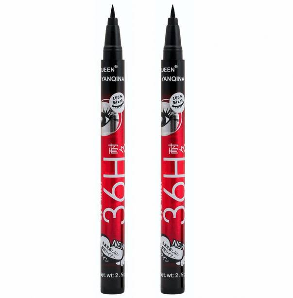 HUDA QUEEN Waterproof Matte Eyeliner Pencil – Ultra Black, All-Day Wear 5 ml