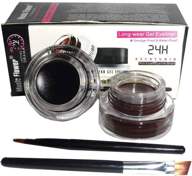 Lusty soul Gel Eyeliner Black & Brown 10 g