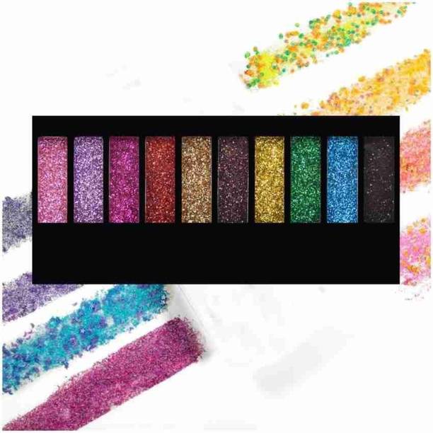 Trendy styler Trendy Fashinable Shimmer Glitter Eyeshadow Palette 10 g