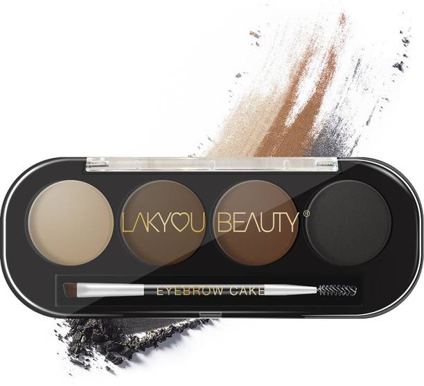 Lakyou Beauty Eyebrow Cake(Enhencer) Palette Waterproof 4 g
