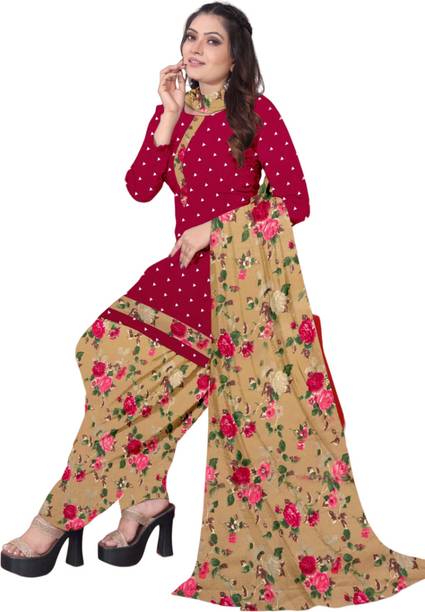 HouseOfCommon Cotton Blend Printed Salwar Suit Material Price in India - Buy HouseOfCommon Cotton Blend Printed Salwar Suit Material online at... - Image 2