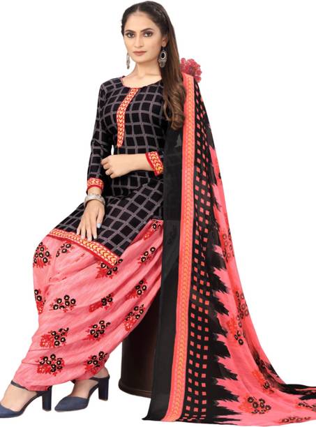 HouseOfCommon Cotton Blend Printed Salwar Suit Material Price in India - Buy HouseOfCommon Cotton Blend Printed Salwar Suit Material online at... - Image 3