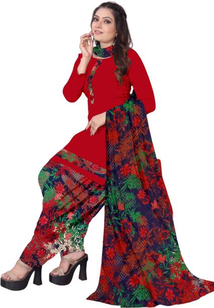 HouseOfCommon Cotton Blend Floral Print Salwar Suit Material Price in India - Buy HouseOfCommon Cotton Blend Floral Print Salwar Suit Material... - Image 2