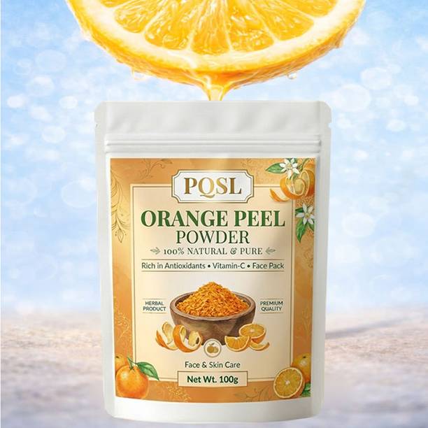 PQSL 100% Natural Orange Peel Powder for Face Care Herbal Powder