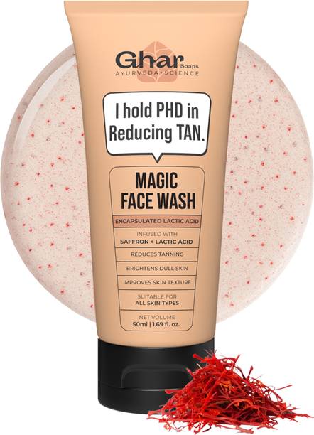 Ghar Soaps Magic  | With Sandalwood, Saffron & Glutathione Face Wash