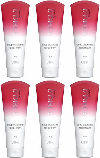 ETHIGLO Skin Lightening  with Kojic Acid, Niacinamide & Vitamin C Face Wash