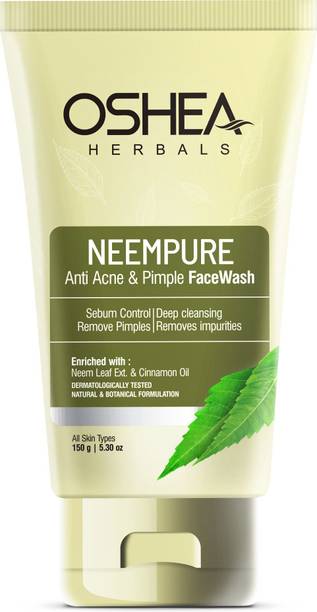 Oshea Herbals Neempure Anti Acne Facewash Reduces Pimples & Hydrates Skin Face Wash