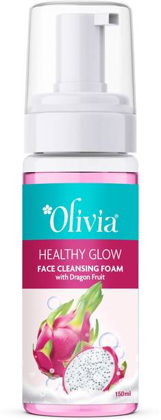 Olivia Clarifying Face Cleansing Foam with Dragon Fruit - 150ml-Prevents Acne,Blemishes Face Wash