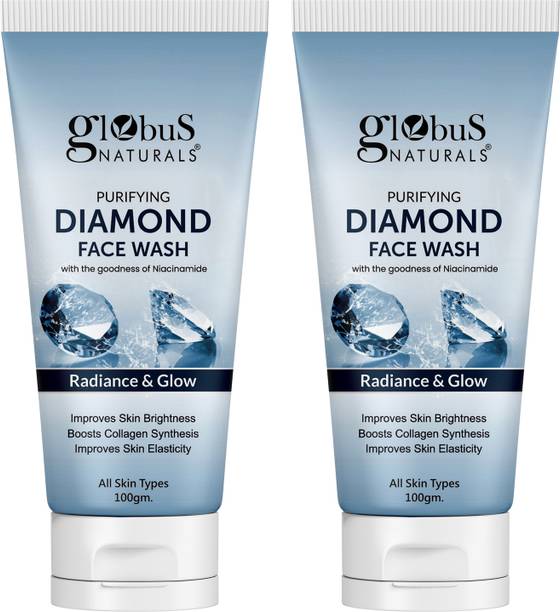 Globus Naturals Revival Diamond For Boosting Shine & Fighting Signs Of Aging Face Wash