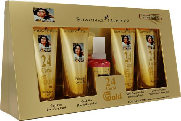 Shahnaz Husain 24 Carat Gold Kit Praself (set of 5)