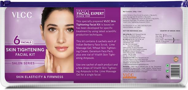 VLCC Skin Tightening Facial Kit For Youthful Looking Skin 240 g