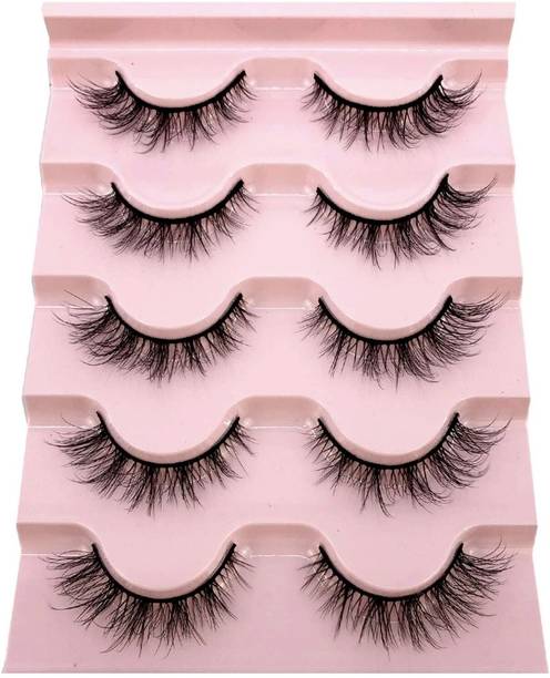 Bombay Vanity Eyelash Eye Makeup Long Natural 5 Pair Reusable Classic Eyelashes